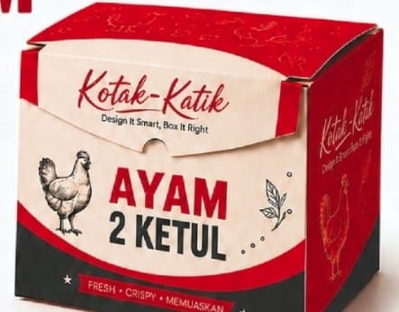 Kotak Ayam 2 Ketul